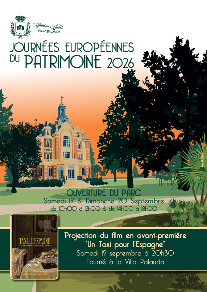 PARC PALAUDA – JOURNÉES EUROPEENNES DU PATRIMOINE