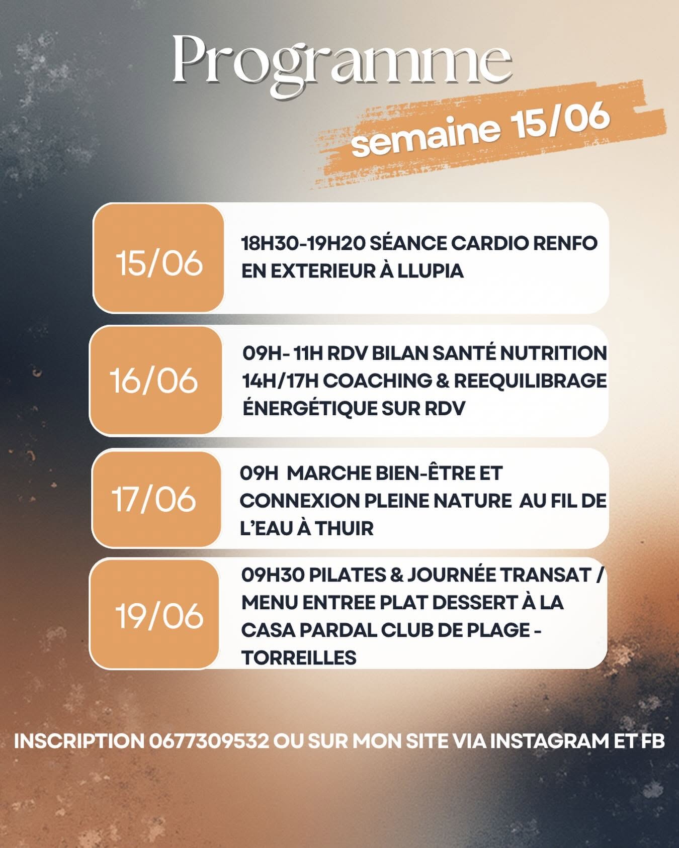 PROGRAMME TENCHI CORPS ET ESPRIT