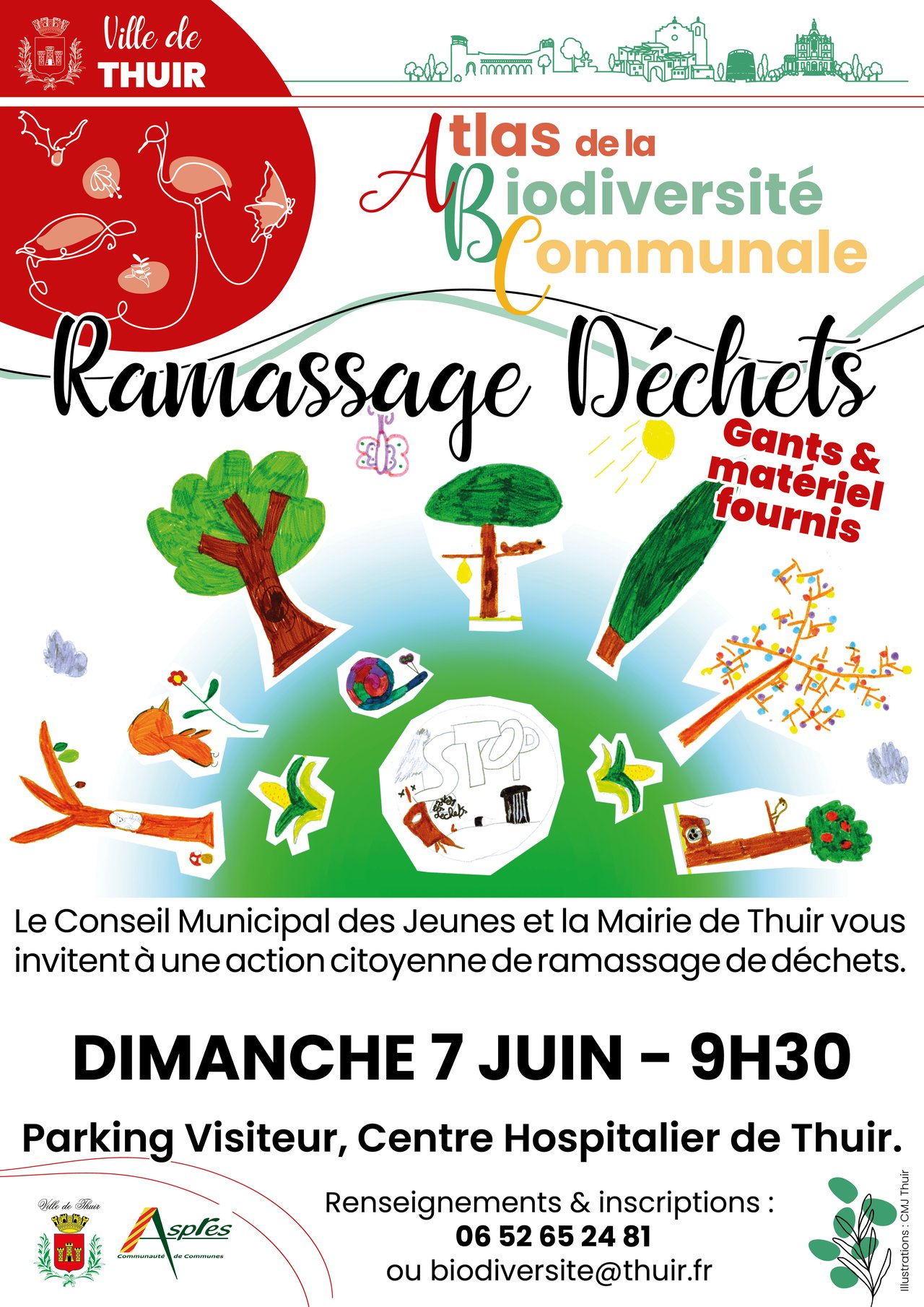 ATLAS DE LA BIODIVERSITE COMMUNALE – RAMASSAGE DES DÉCHETS