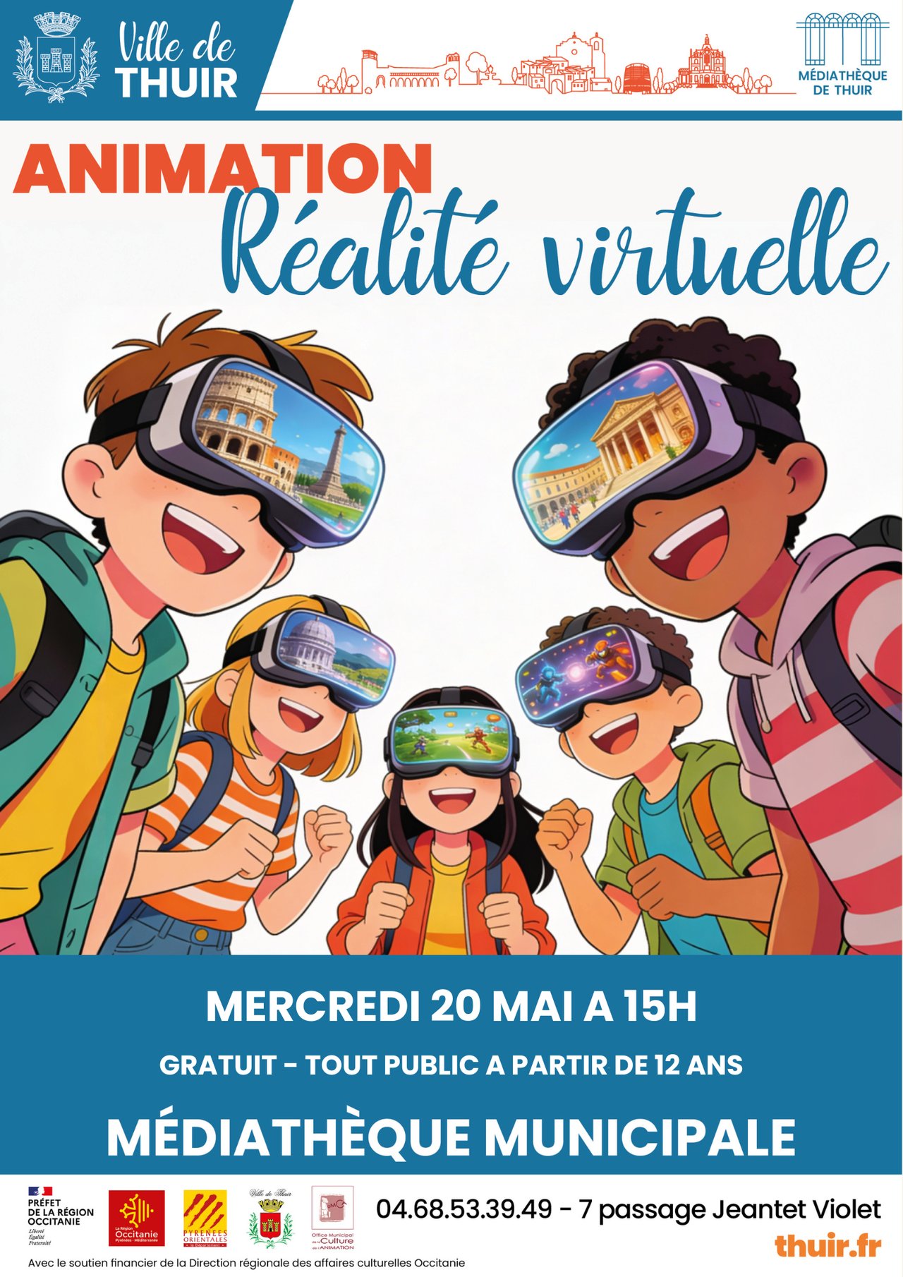 ANIMATION RÉALITÉ VIRTUELLE