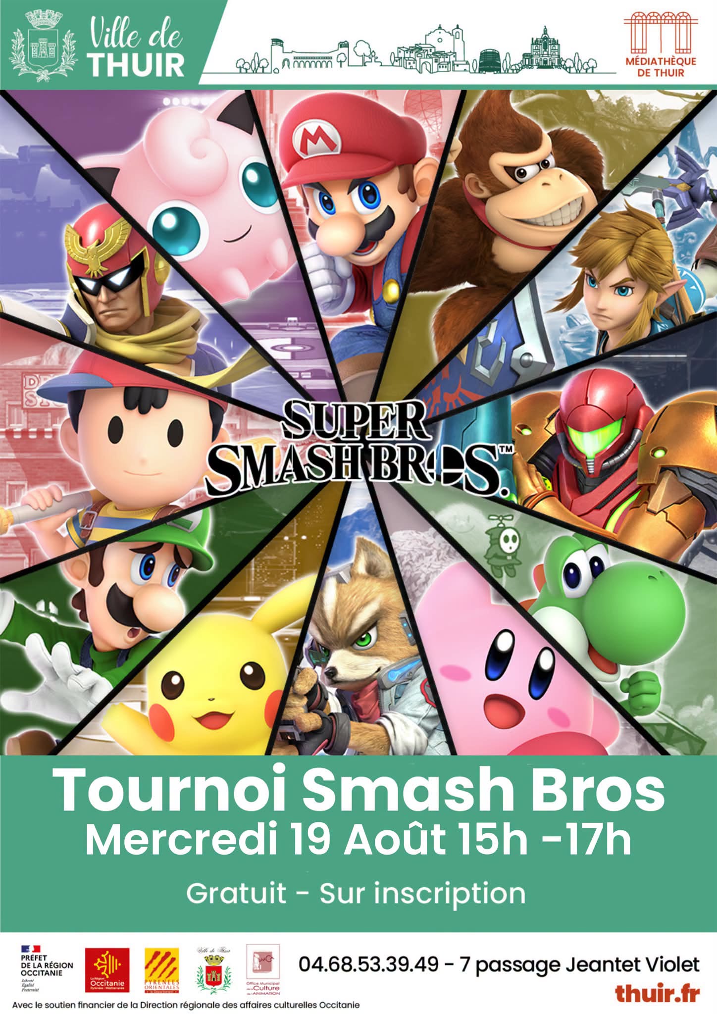 TOURNOI SMASH BROS