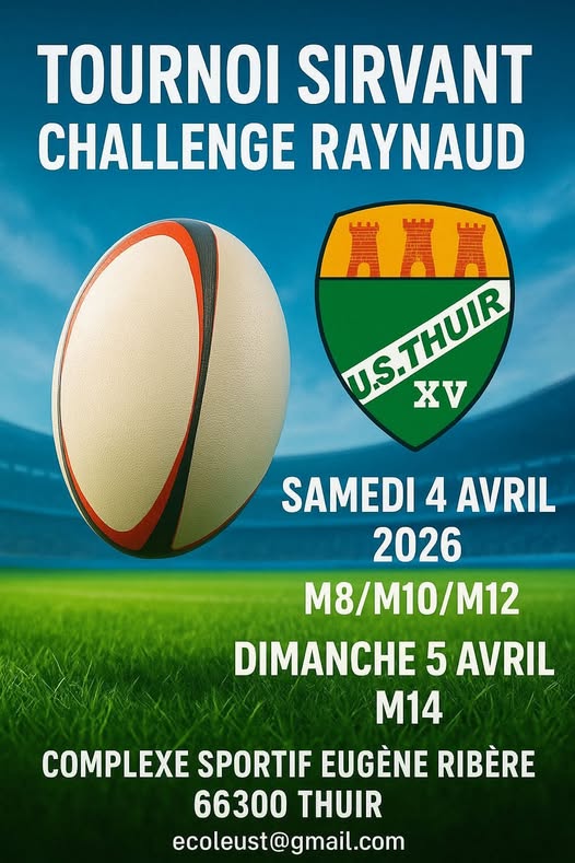 TOURNOI MICHEL SIRVANT ET CHALLENGE THOMAS RAYNAUD