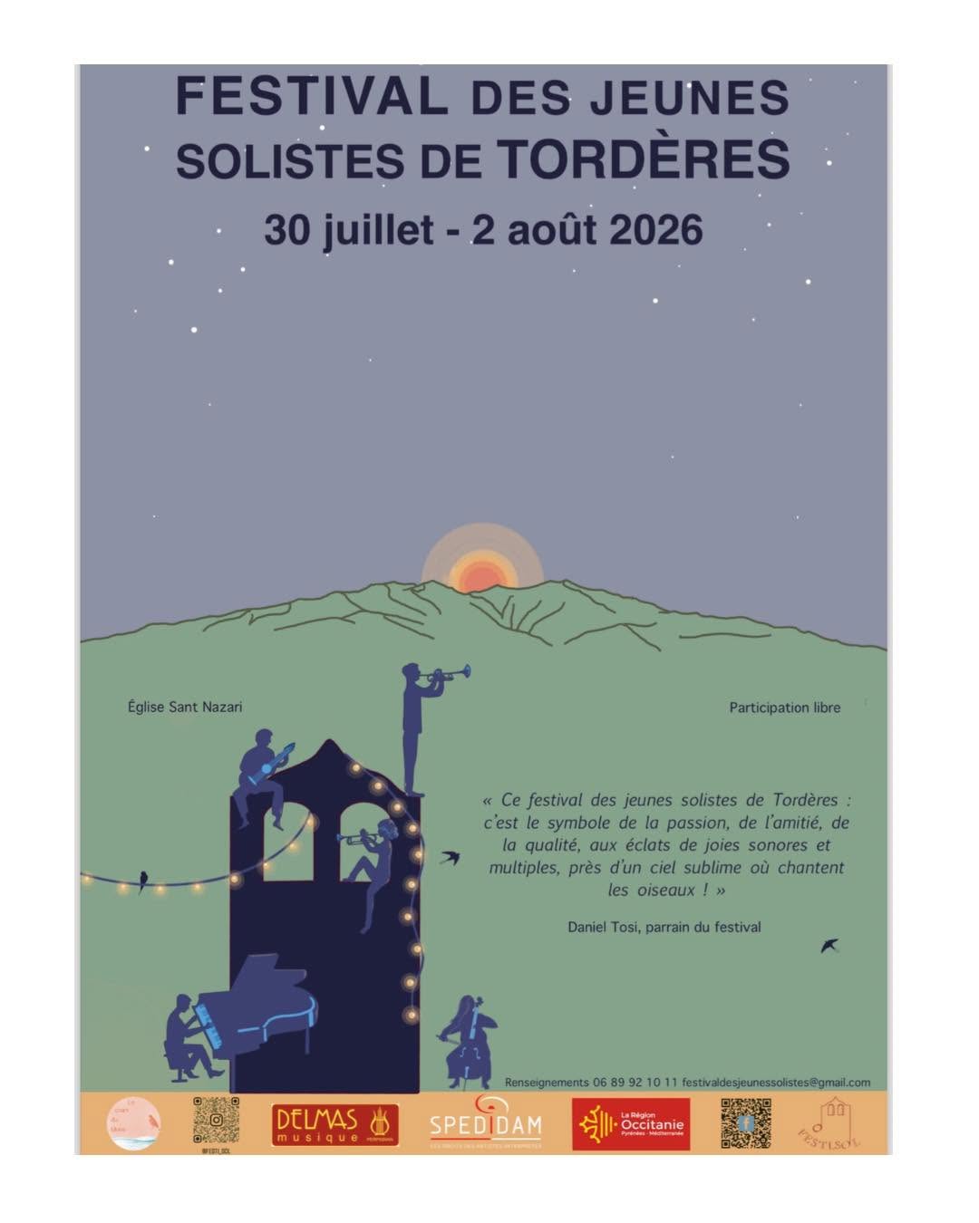 Festival des jeunes solistes de Tordères