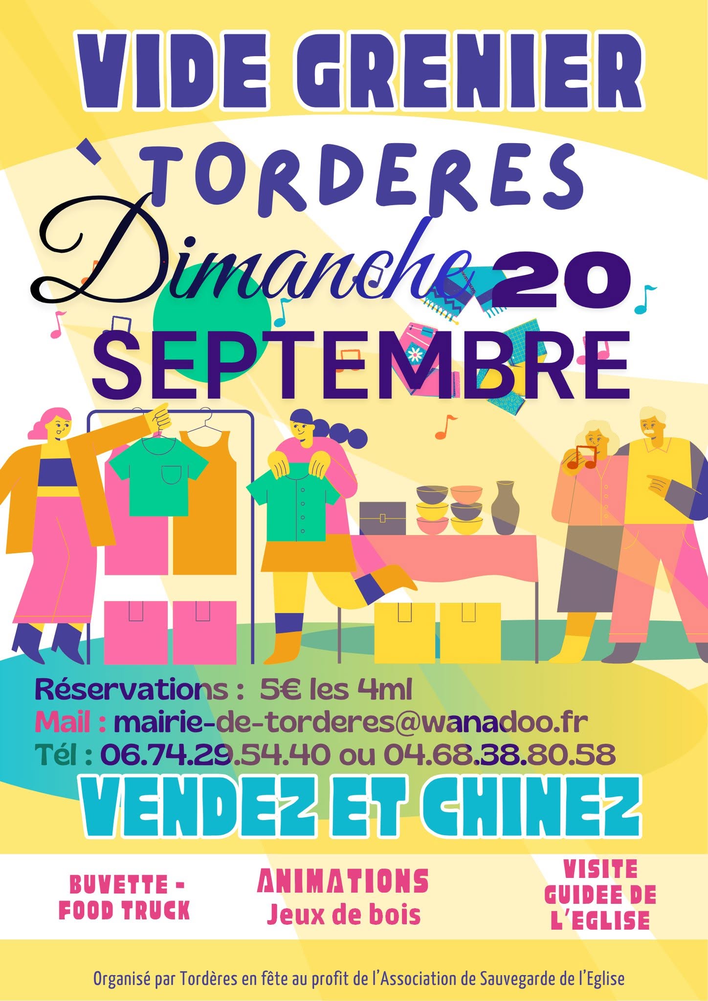 VIDE GRENIER À TORDÈRES