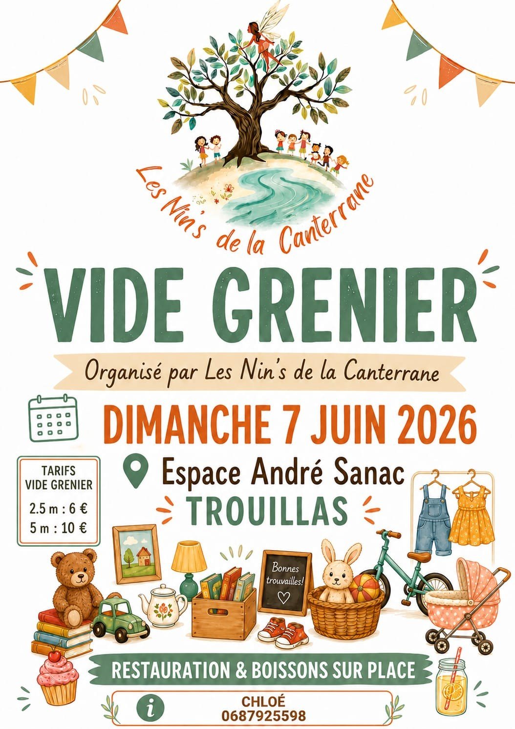 VIDE GRENIER DES NIN’S DE LA CANTERRANE