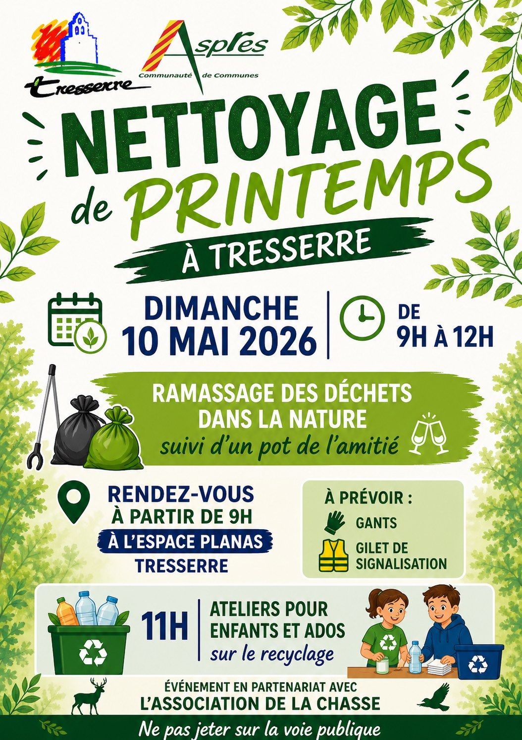 NETTOYAGE DE PRINTEMPS