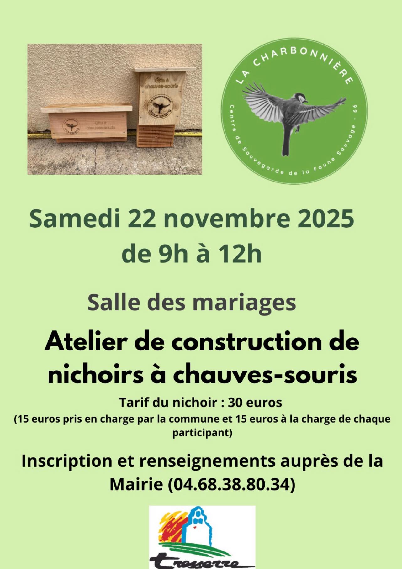 ATELIER DE CONSTRUCTION DE NICHOIRS