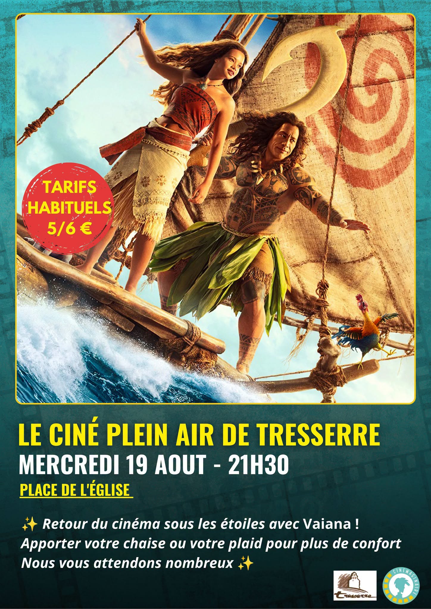 CINÉ EN PLEIN AIR DE TRESSERRE