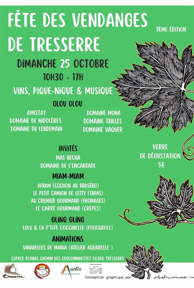 Fête des vendanges de Tresserre