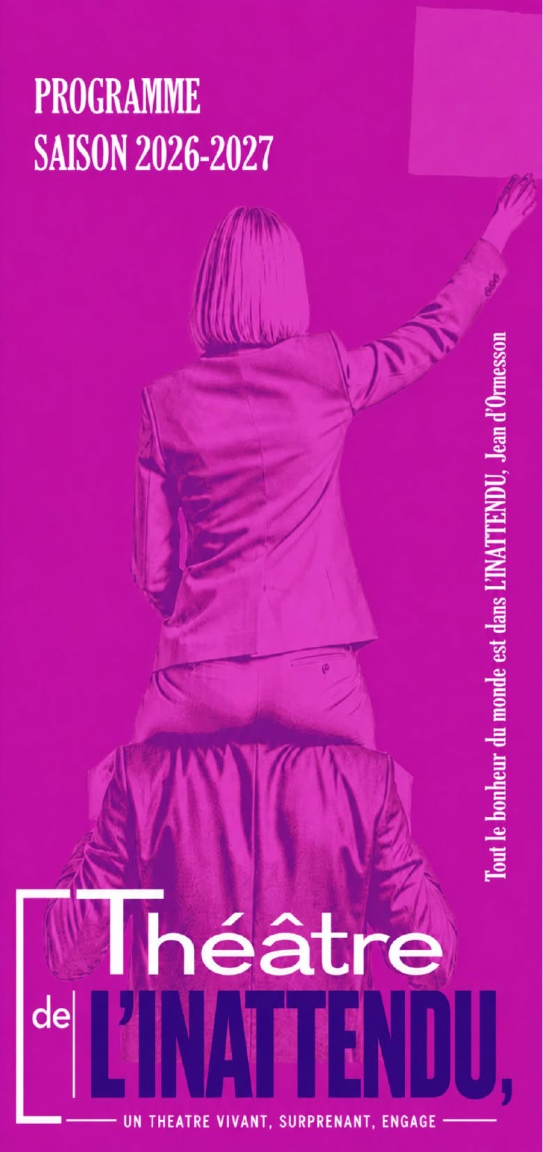 THÉÂTRE DE L’INATTENDU SAISON 2026/2027