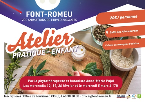 ATELIER PRATIQUE – ENFANTS