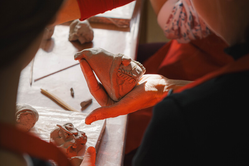 Atelier de modelage de l’argile: Creations de noël