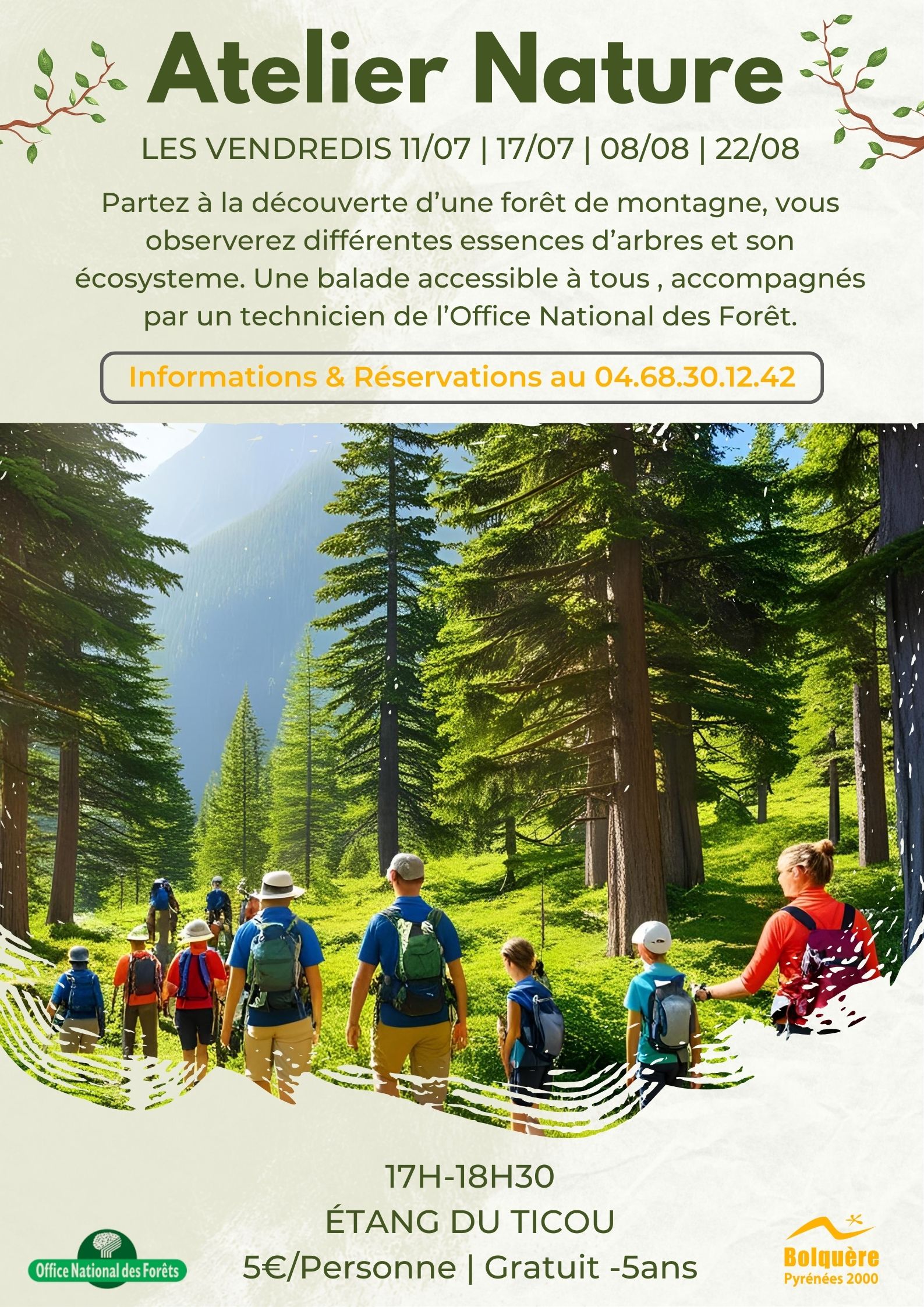 ATELIER NATURE | BALADE EN FORÊT