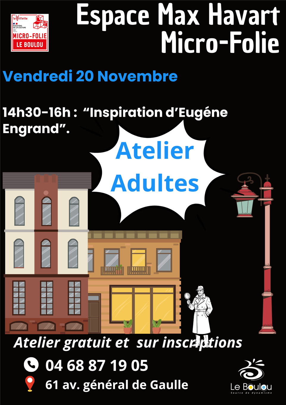 Atelier d’arts créatifs adultes