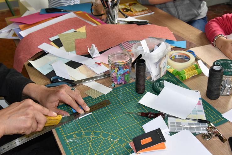 Quand le hasard dessine - atelier famille