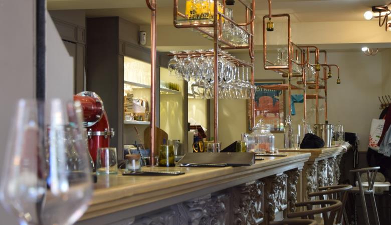 Aspres Thuir Bistrot des Caves