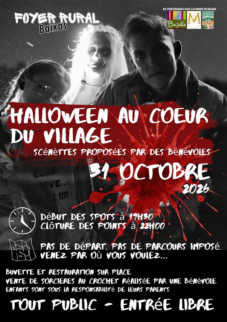 Halloween au cœur du village