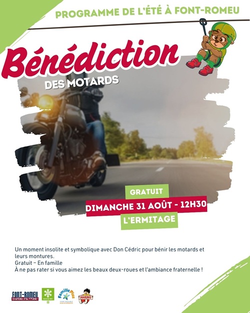 BÉNÉDICTION DES MOTARDS
