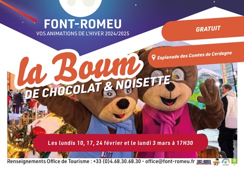 BOUM DE CHOCOLAT ET NOISETTE