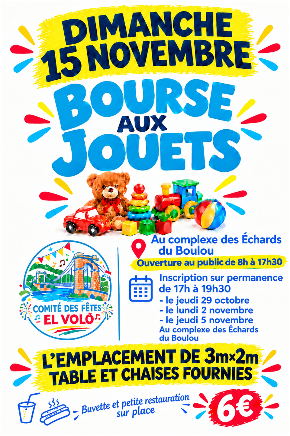 Bourse aux jouets