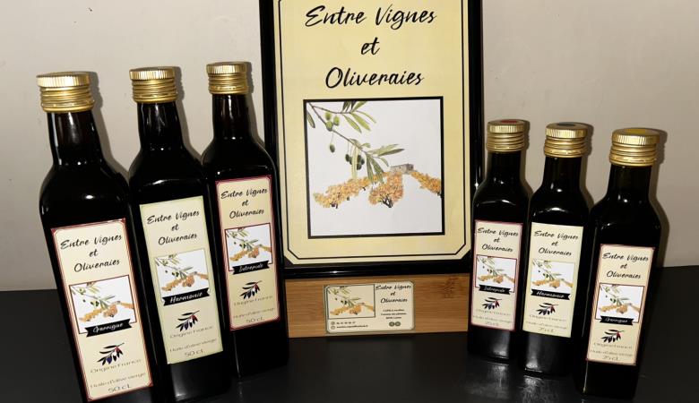 Bouteilles huile - LANSAC