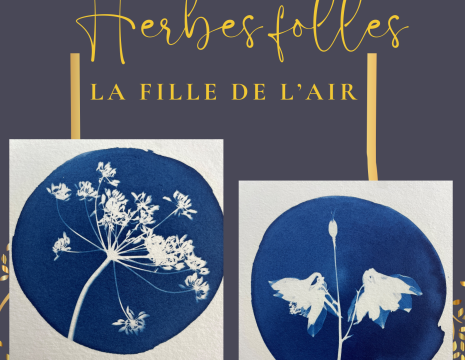 EXPOSITION "HERBES FOLLES" LA FILLE DE L