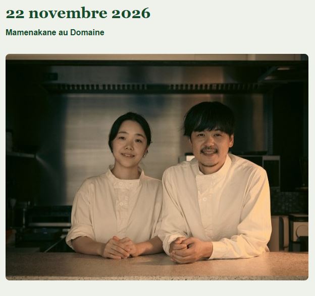 Rencontre gastronomique avec mamenakane