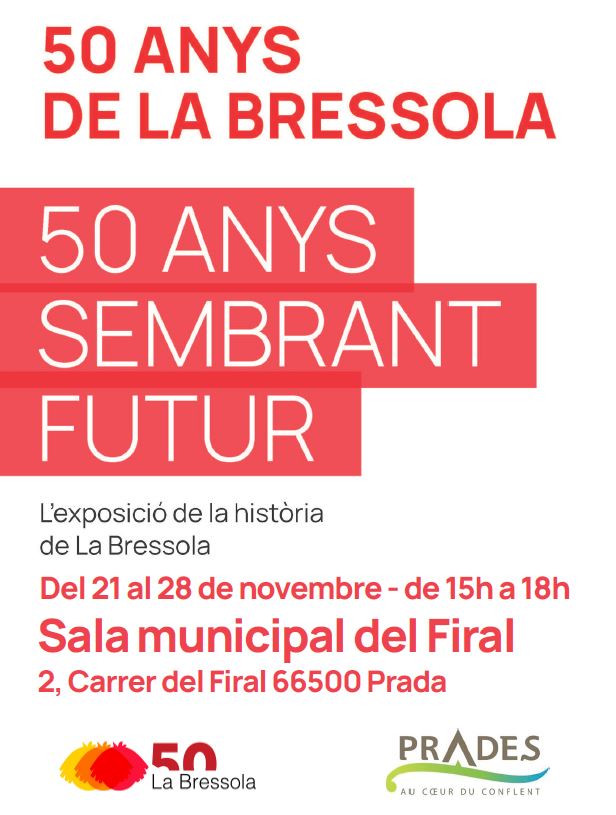 Exposition des 50 ans de la bressola