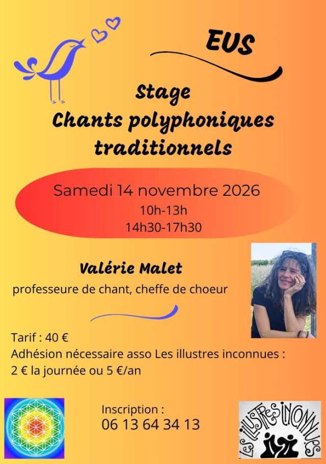 Stage de chants polyphoniques traditionnels