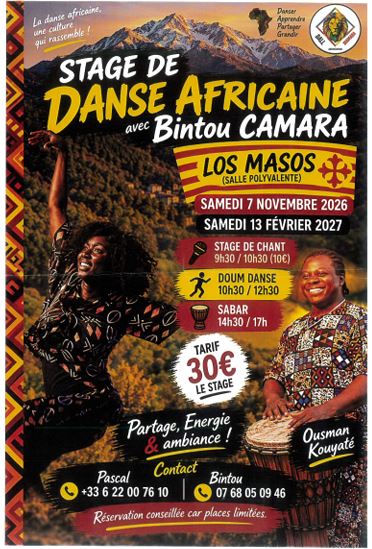 Stage de danse africaine
