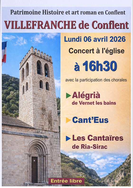CONCERT À L’ÉGLISE