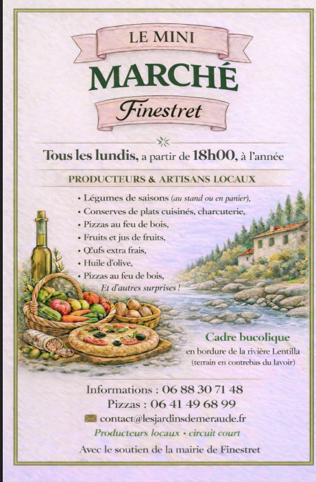 Le petit marché de Finestret