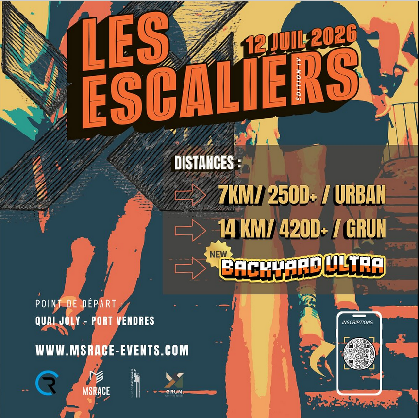 Ms race – Urban trail des escaliers 2026