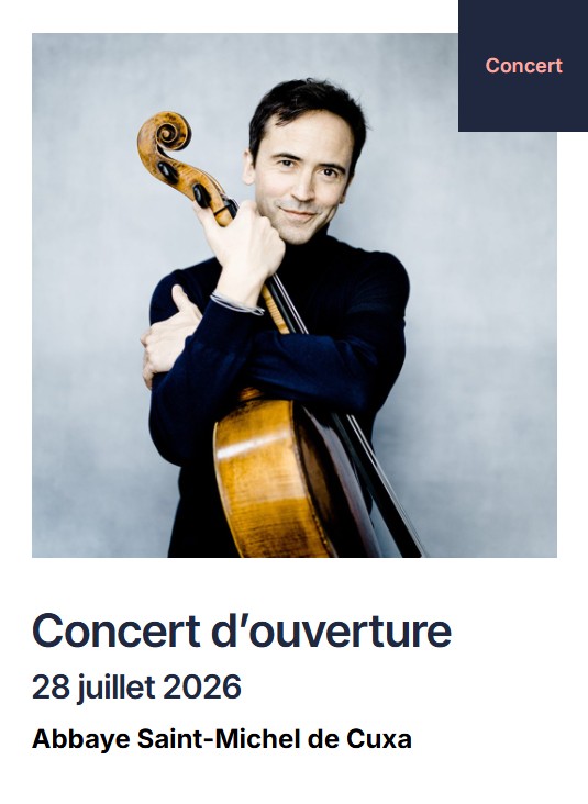 Concert d’ouverture du Festival Pablo Casals