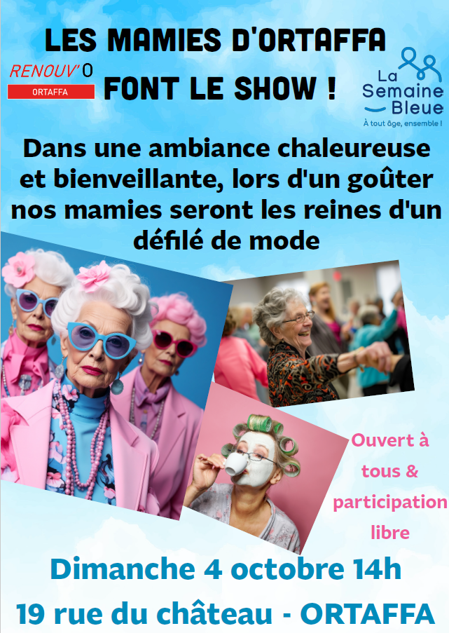 Les mamies d’Ortaffa font leur show