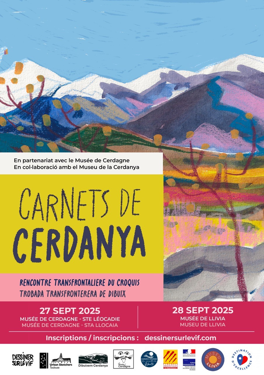 CARNETS DE CERDANYA – 1ÈRES RENCONTRES  DU CROQUIS FRANCO-CATALANES
