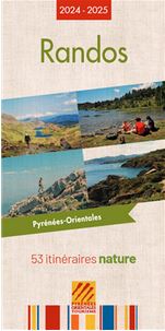 carte randos Pyrénées Orientales