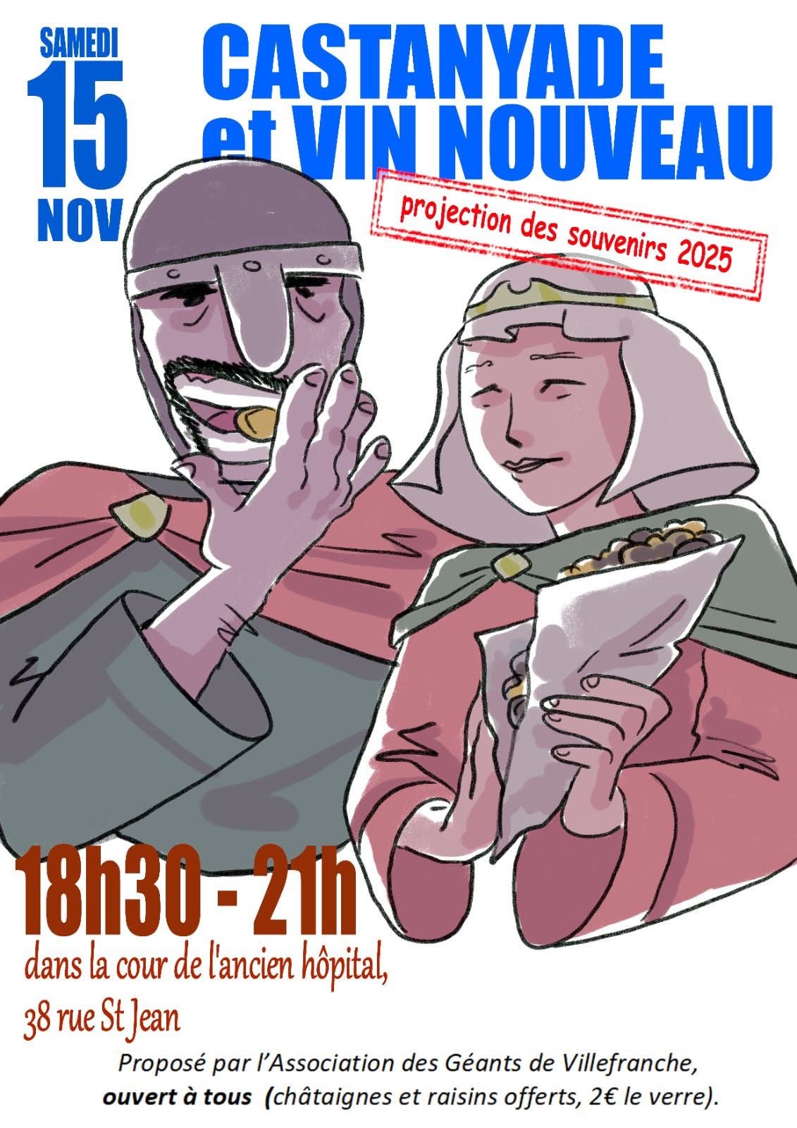 CASTANYADE ET VIN NOUVEAU