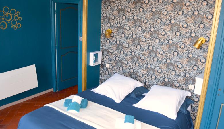 Chambre saphir 1 lit