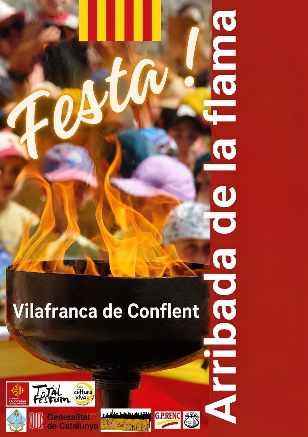 FESTA DE L’ARRIBADA DE LA FLAMA DEL CANIGO