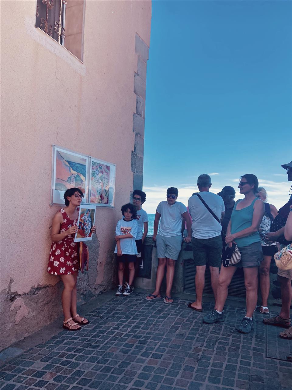 Visite guidée Collioure en famille