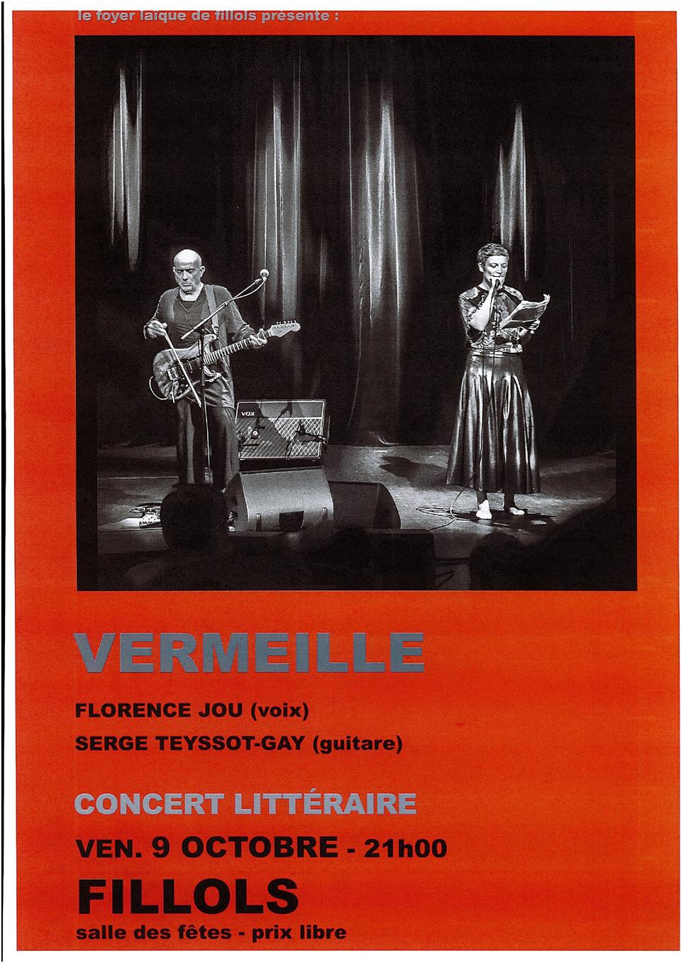 Concert littéraire