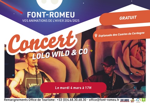 CONCERT LOLO WILD & CO