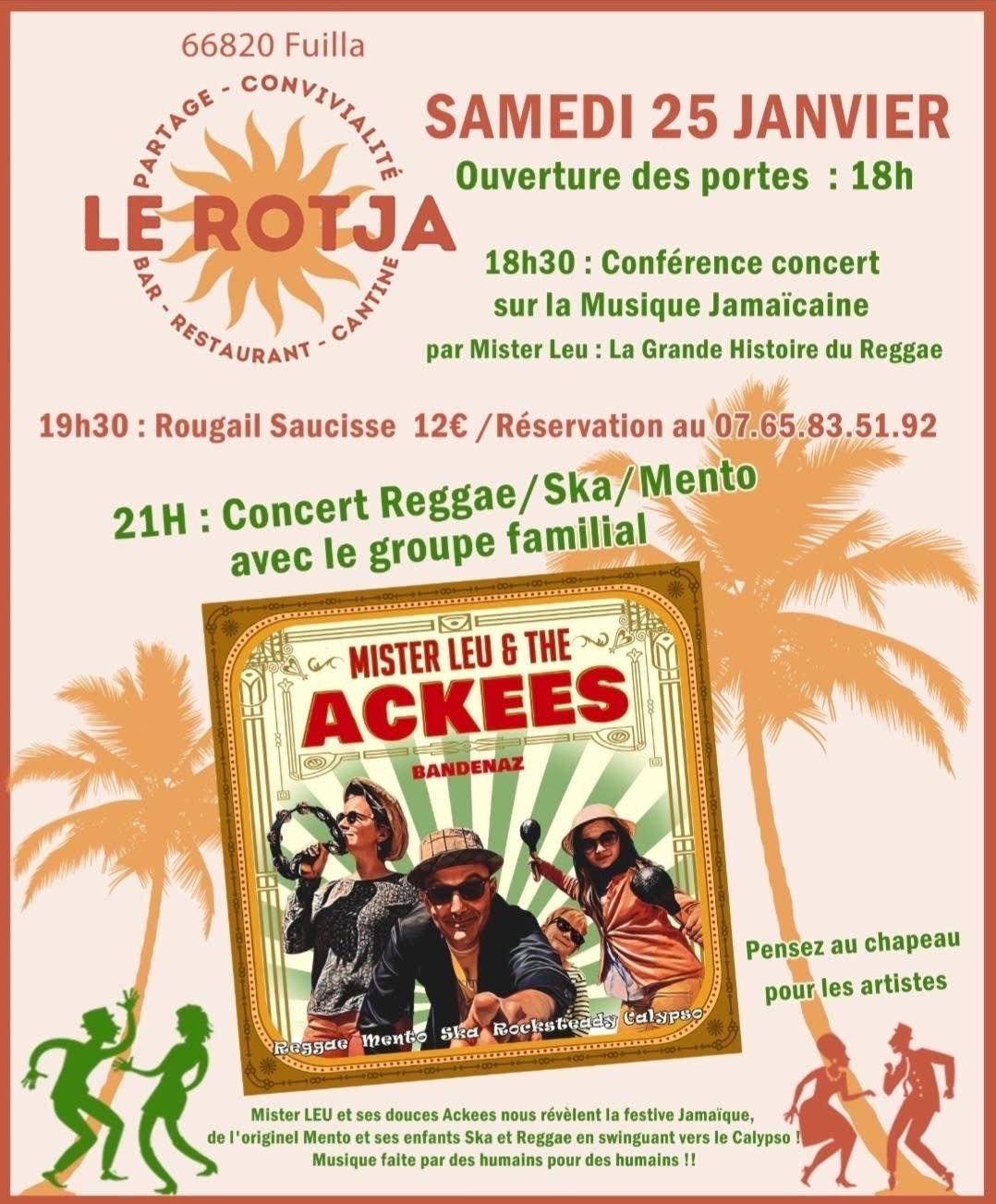 CONCERT REGGAE / SKA / MENTO