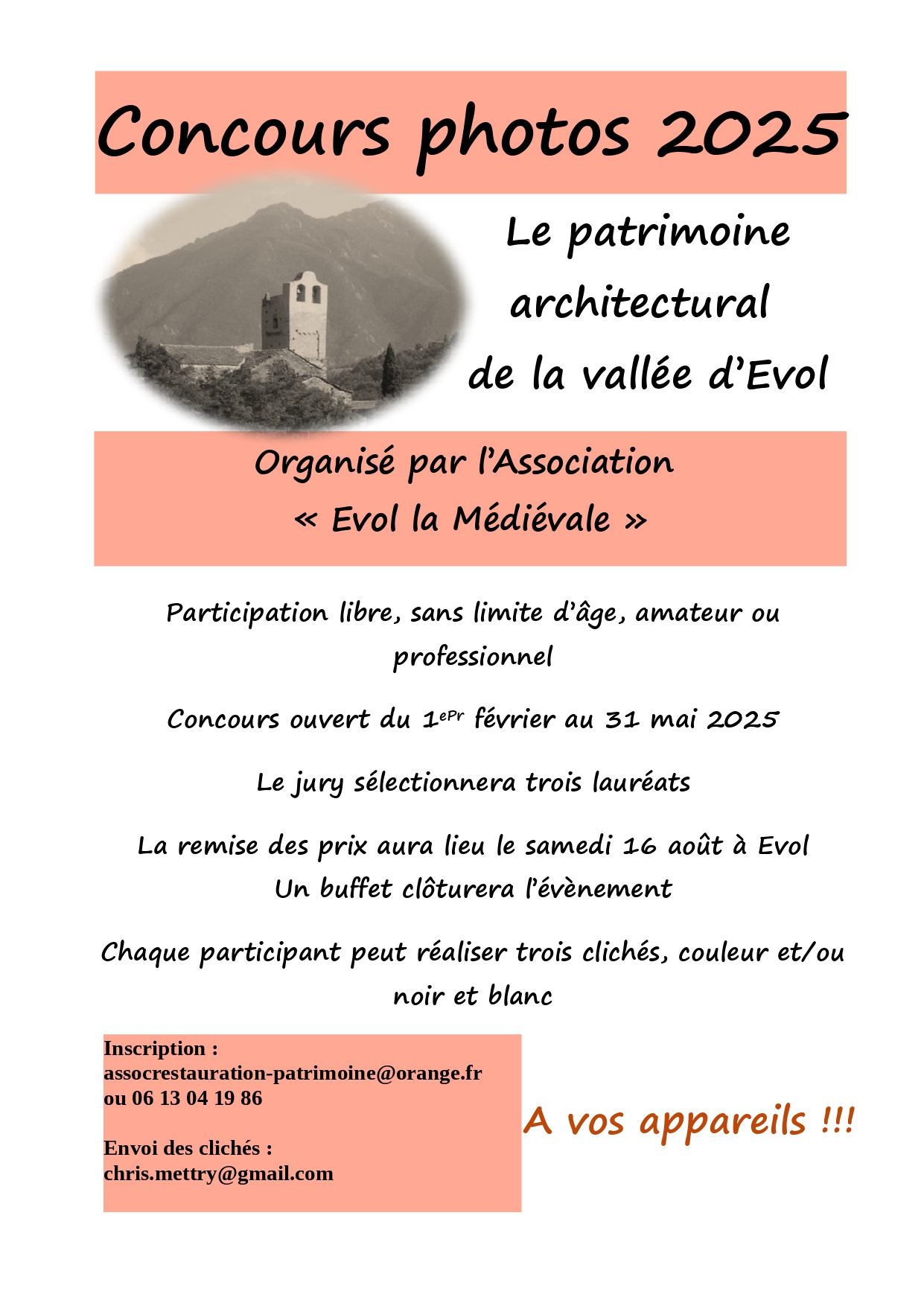 CONCOURS PHOTO LA VALLÉE D’EVOL