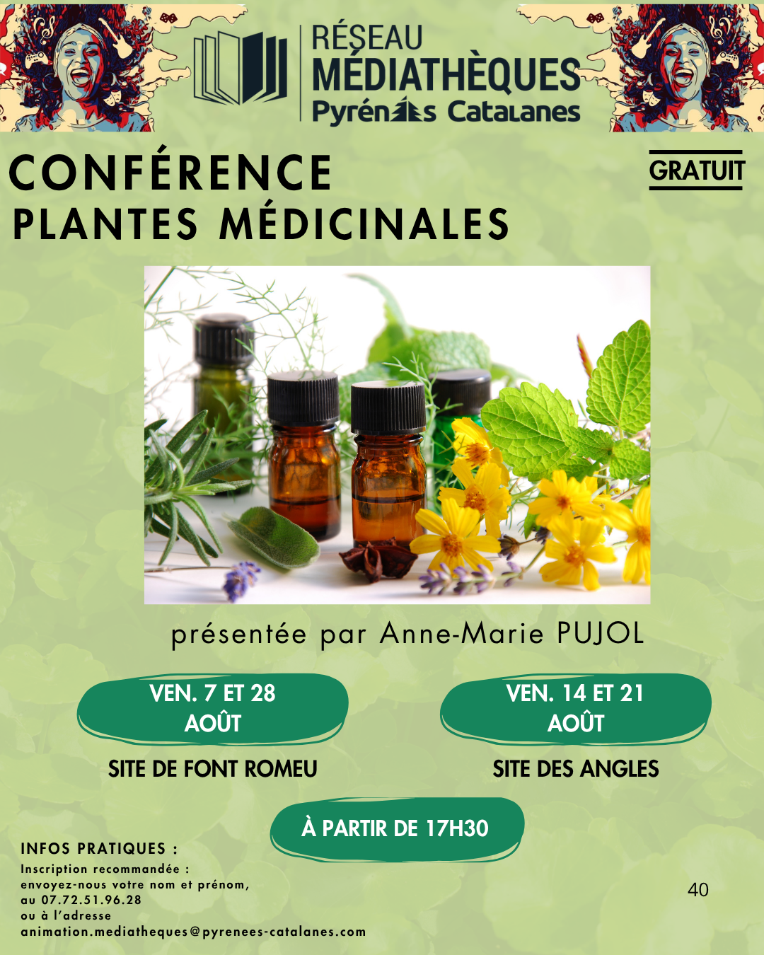 Conférence plantes médicinales