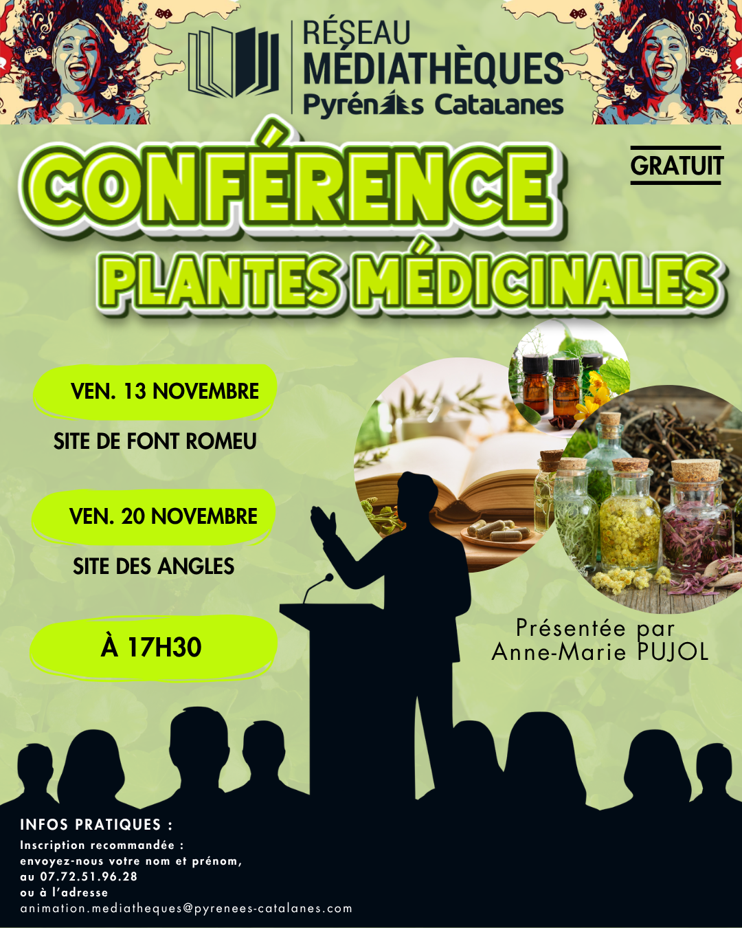 CONFÉRENCES PLANTES MÉDICINALES