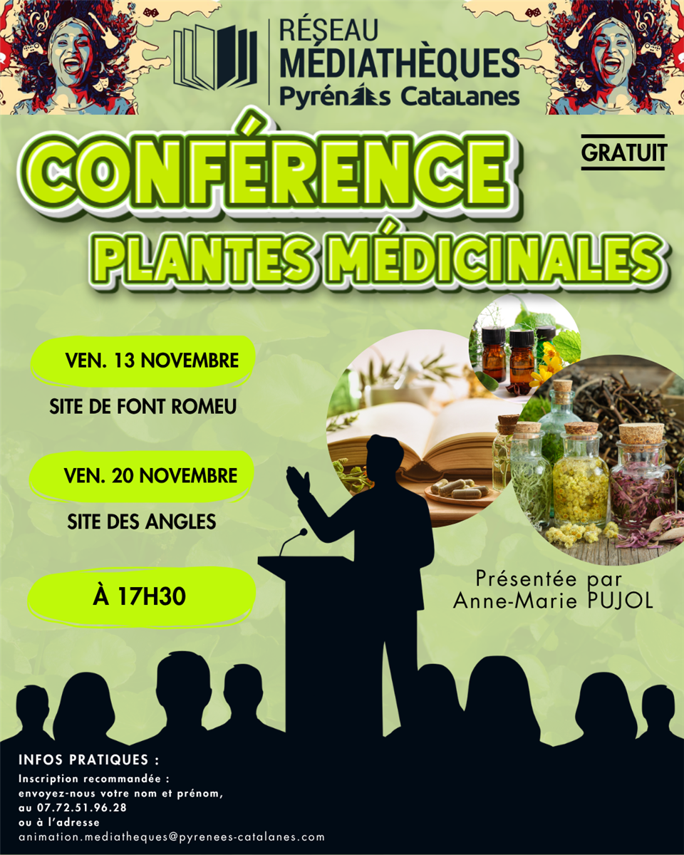 Conférences plantes médicinales