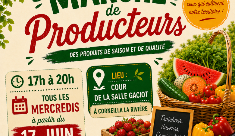Corneilla marché producteurs