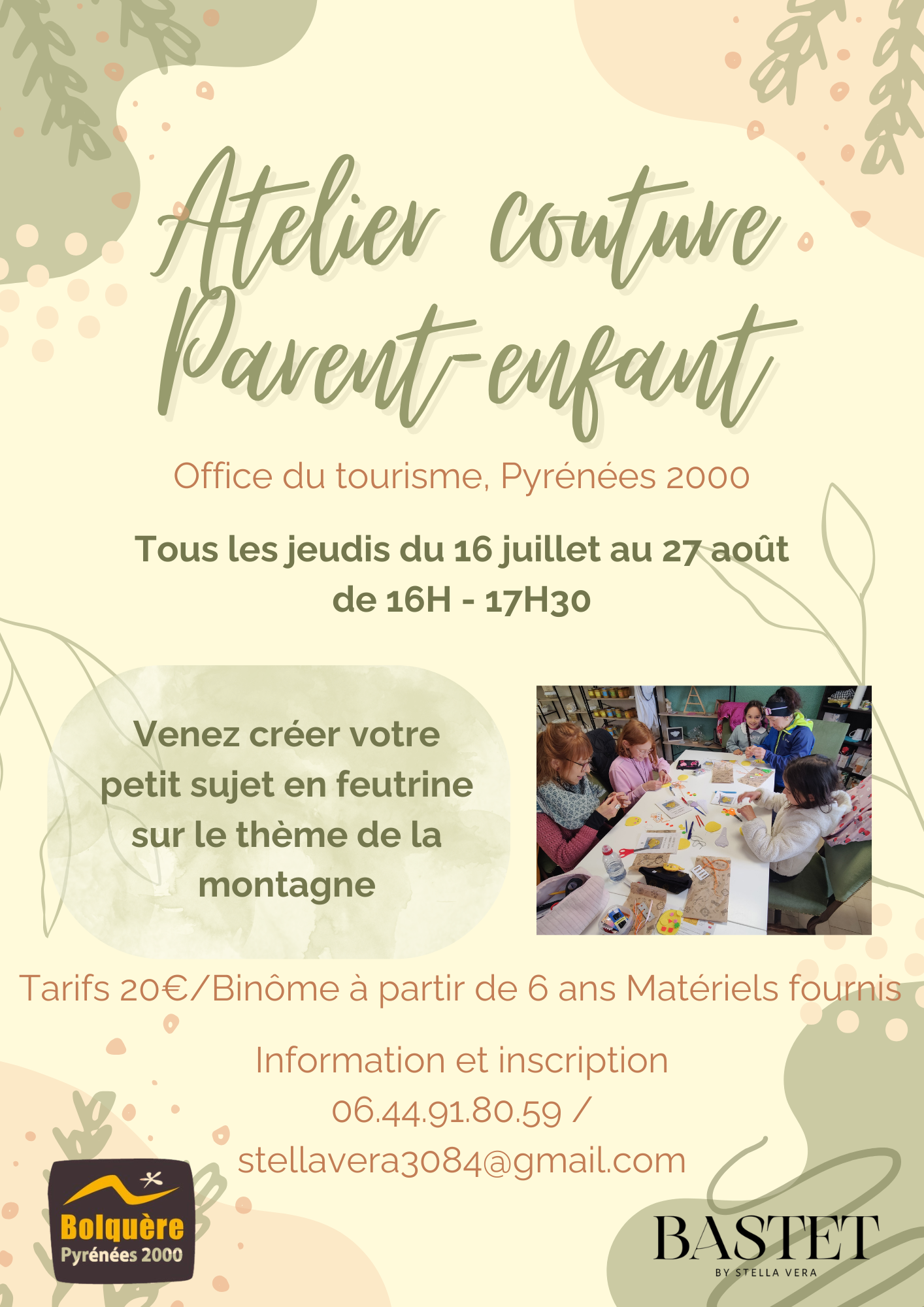 ATELIER COUTURE PARENT ENFANT